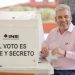 Bedolla vota y llama a votar en históricas elecciones judiciales