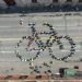 Morelia celebra el Día Mundial de la Bicicleta con Bici Monumental Humana