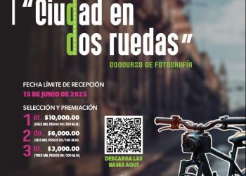 Invita Gladyz Butanda a concurso de fotografía “Ciudad en Dos Ruedas”