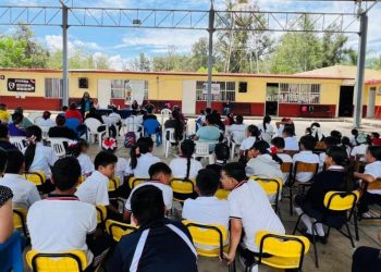 Promueve CJIM Zamora prevención de la violencia intraescolar y bullying en escuela primaria de Tangancícuaro