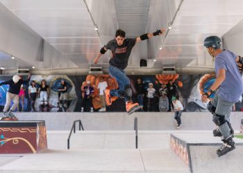 Bajopuente del Paso Catrinas da vida a la cultura urbana con su skatepark