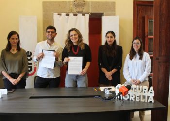 Firman SeCultura Morelia y Festival Tragaluz convenio de colaboración