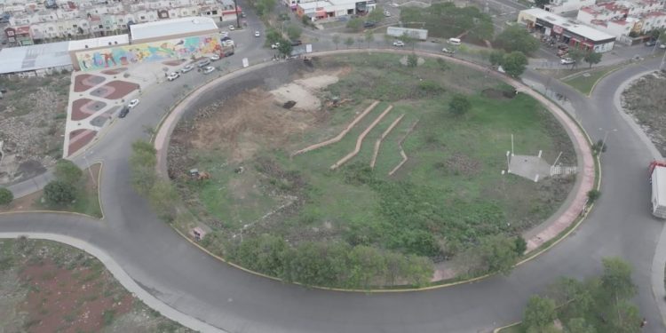 Glorieta de Villas del Pedregal se transforma: Gladyz Butanda