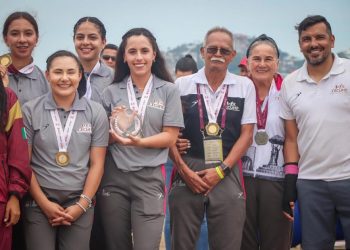 Michoacán gana oro y plata en voleibol de playa en Olimpiada Nacional