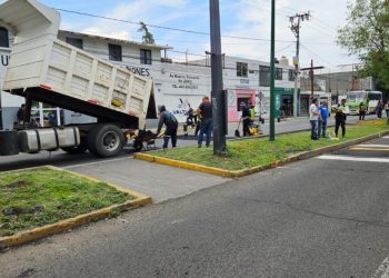 Gobierno de Morelia mejora movilidad peatonal en avenida Madero Poniente, en beneficio de la ciudadanía