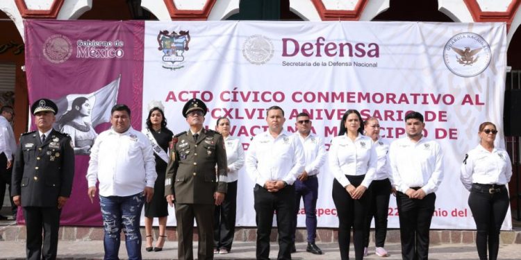 Con orden y civilidad, Tepalcatepec celebra el 148 Aniversario de su elevación a municipio