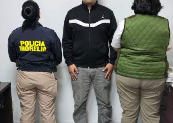 Policía Morelia detiene y pone a disposición del INM a ciudadano peruano vinculado a actividades ilícitas