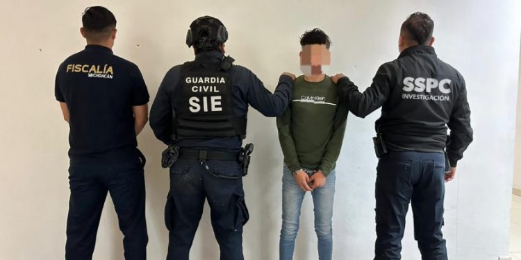 Detenido objetivo delincuencial por extorsión agravada en Zamora: SSP