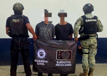 Detenidos tres hombres con armas largas en Apatzingán: SSP