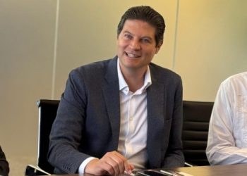 Alfonso Martínez presenta las ventajas competitivas de Morelia ante la Cámara de Comercio de Los Ángeles