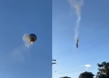 Se incendia y cae globo aerostático en Brasil, pierden la vida 8 personas y 13 resultan lesionadas