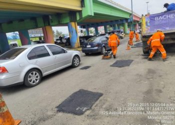 Gobierno de Morelia responde con acciones inmediatas de bacheo; interviene salida a Charo