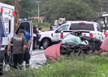 Aparatoso accidente  en la carretera Zamora-La Barca deja saldo de una persona fallecida