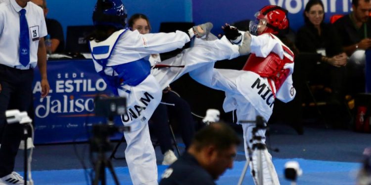 Michoacán suma 5 medallas más en taekwondo: Cecufid