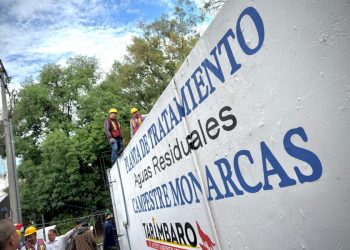 Reinauguran planta tratadora de aguas residuales en Campestre Monarcas