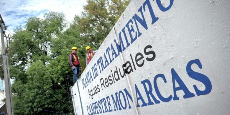 Reinauguran planta tratadora de aguas residuales en Campestre Monarcas
