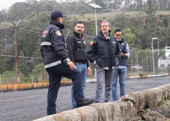 Realiza Yankel Benítez recorrido de supervisión en Presa de Cointzio