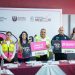 Gladyz Butanda promueve uso responsable del casco en Jacona