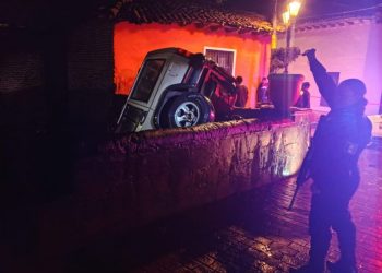 SSP auxilia a población por inundaciones en Ecuandureo