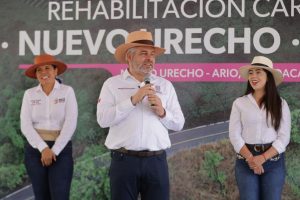 Rehabilitación de tramo carretero Gabriel Zamora-Nuevo Urecho-Ario: Bedolla-Morelia Informativo