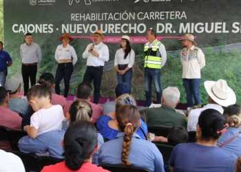 Rehabilitación de tramo carretero Gabriel Zamora-Nuevo Urecho-Ario: Bedolla-Morelia Informativo