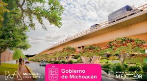 Bajo puente del Distribuidor Eréndira: SCOP-Morelia Informativo