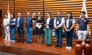 Evento con motivo de la asignación de campos clínicos para el servicio social de la Licenciatura en Salud Pública y Técnico en Enfermería: UMSNH-Morelia Informativo