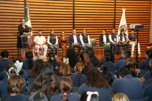 Evento con motivo de la asignación de campos clínicos para el servicio social de la Licenciatura en Salud Pública y Técnico en Enfermería: UMSNH-Morelia Informativo