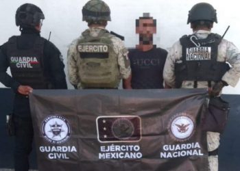 Asegurados explosivo y armamento tras operativo en Tierra Caliente; hay un detenido: SSP