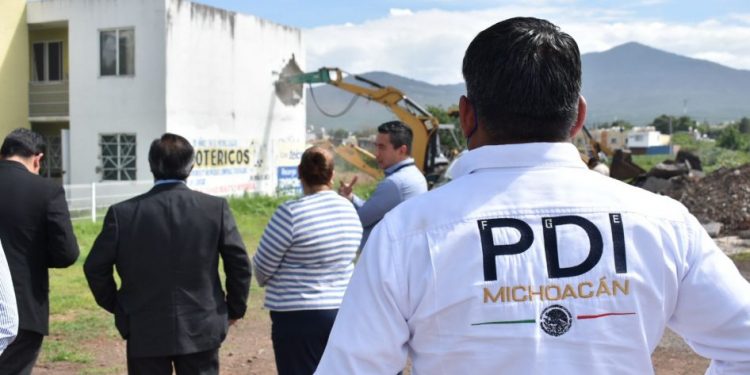 Restituye Fiscalía General inmueble despojado al IMSS en Morelia