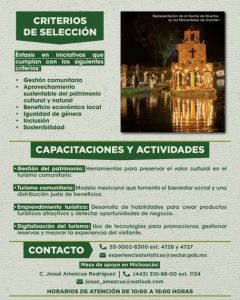 Guía Nacional de Experiencias Turísticas Comunitarias: Sectur-Morelia Informativo
