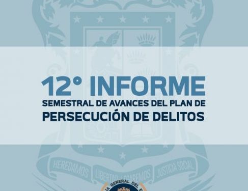 12° Informe Semestral de avances del plan de persecución de delitos: SSP-Morelia Informativo