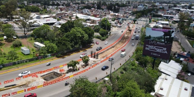 Distribuidor de salida a Pátzcuaro, una solución vial para el sur de la ciudad: SCOP