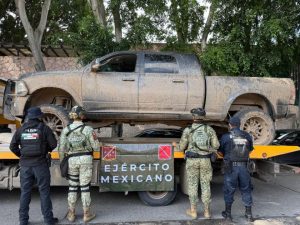 SSP y Defensa decomisan arma, municiones y vehículos en Hidalgo-Morelia Informativo