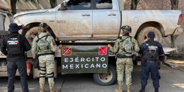 SSP y Defensa decomisan arma, municiones y vehículos en Hidalgo-Morelia Informativo