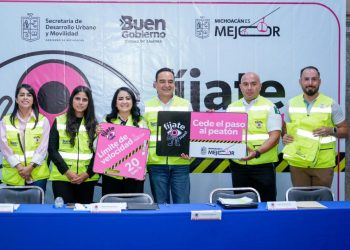 Se consolida campaña vial ¡Fíjate Pues! en Zamora: Gladyz Butanda