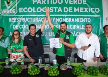 Reconoce Ernesto Núñez Aguilar el fortalecimiento del Partido Verde en Tierra Caliente