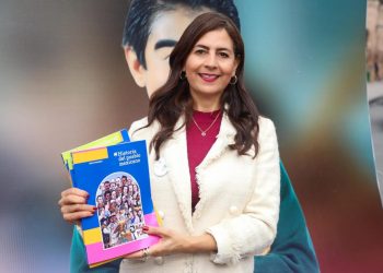 Gabriela Molina arranca distribución de más de 6 millones de libros de texto gratuitos