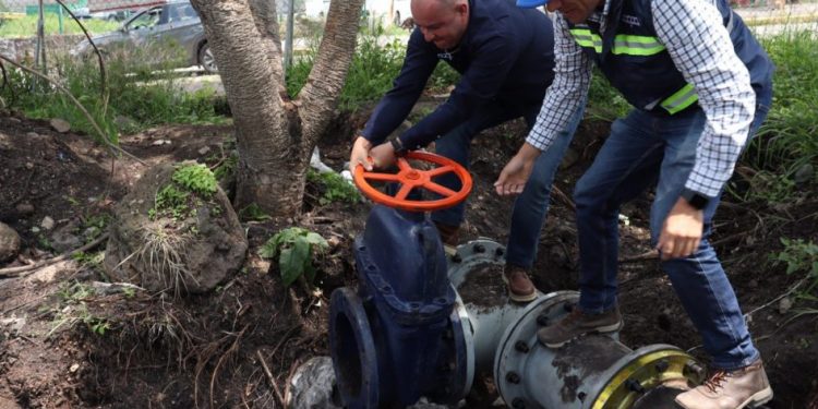 Supervisa Adolfo Torres importantes obras hidráulicas que beneficiarán a más de 320 mil habitantes de Morelia