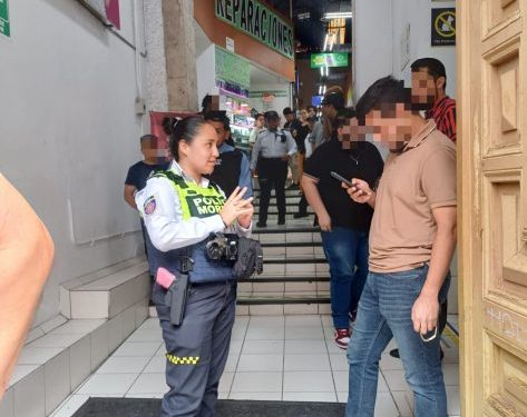 Policía Morelia atiende reporte de disturbios en Plaza de la Tecnología