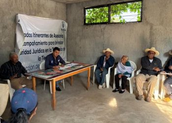 Brinda Saderm asesorías gratuitas en materia legal en la zona rural