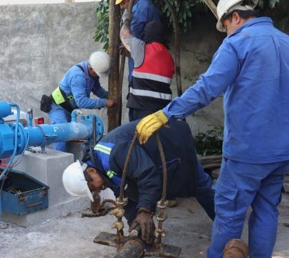 Supervisa Adolfo Torres trabajos de mantenimiento preventivo en el pozo “Cosmos”