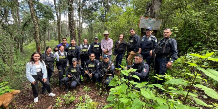 Refuerza Policía Morelia y Secretaría de Medio Ambiente presencia en zonas rurales y áreas naturales del municipio