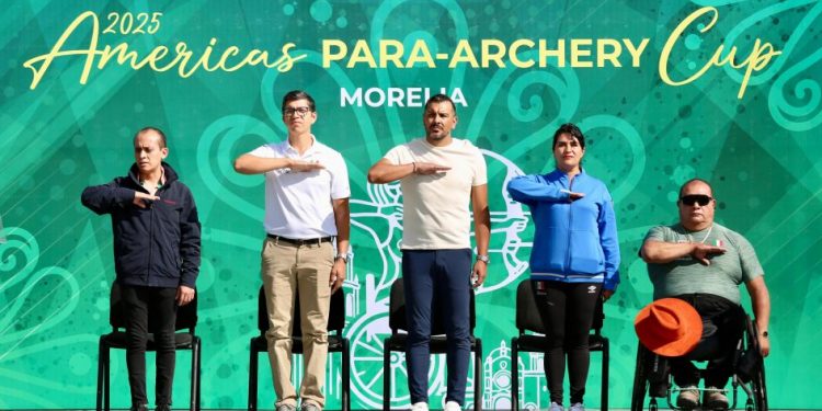 Cecufid inaugura Primera Copa Américas de Paratiro con Arco Morelia 2025