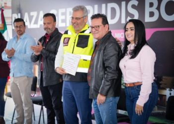 Restauración de plaza Gertrudis Bocanegra en Pátzcuaro detonará turismo: Gladyz Butanda