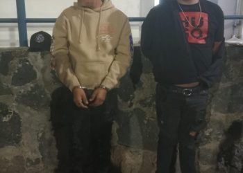 Detienen a sujetos luego de persecución