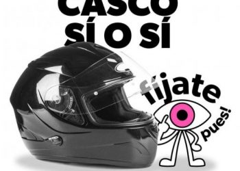 ¡Usar casco puede salvar tu vida! SSM llama a prevenir accidentes en moto