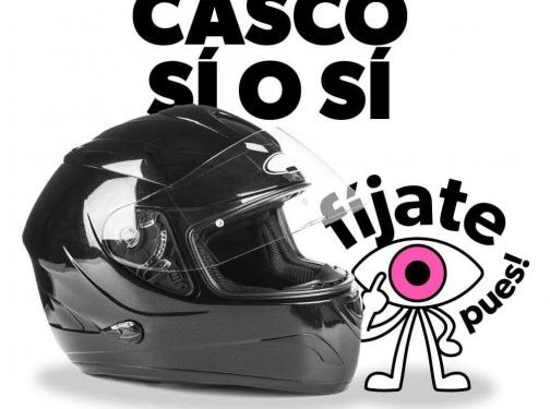¡Usar casco puede salvar tu vida! SSM llama a prevenir accidentes en moto