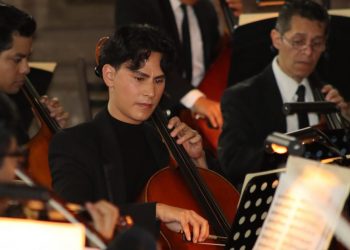 Palacio Municipal de Morelia se llena de arte y cultura con recital de la Orquesta Filarmónica del Tzintzuni