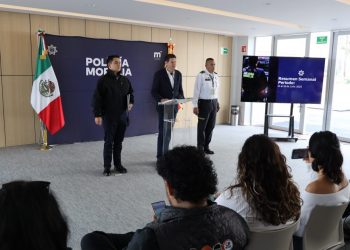 Presenta Alfonso Martínez resultados de la Policía Morelia en construcción de la paz